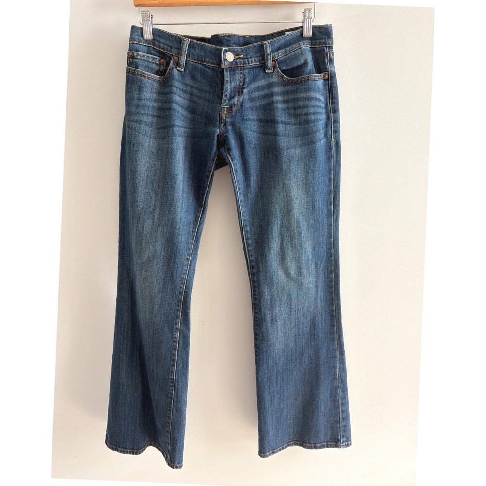 Lucky Brand Sweet N Low Bootcut Jeans Medium Wash Blue Denim Size 8/29 Inseam